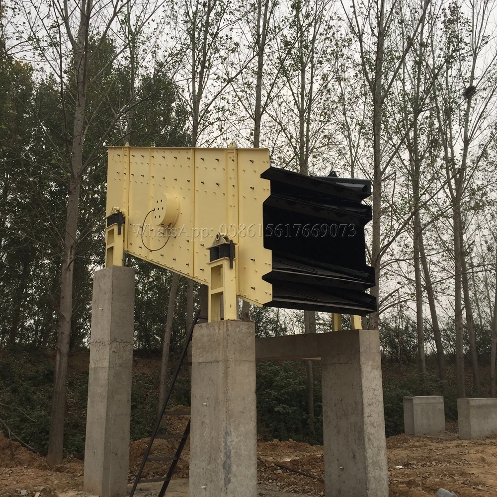 High capacity stone and sand vibrating screen sieve screening machine