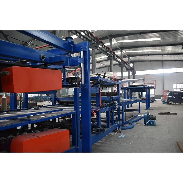 Construction material making machinery epe foam sheet sandwich panels production line machine