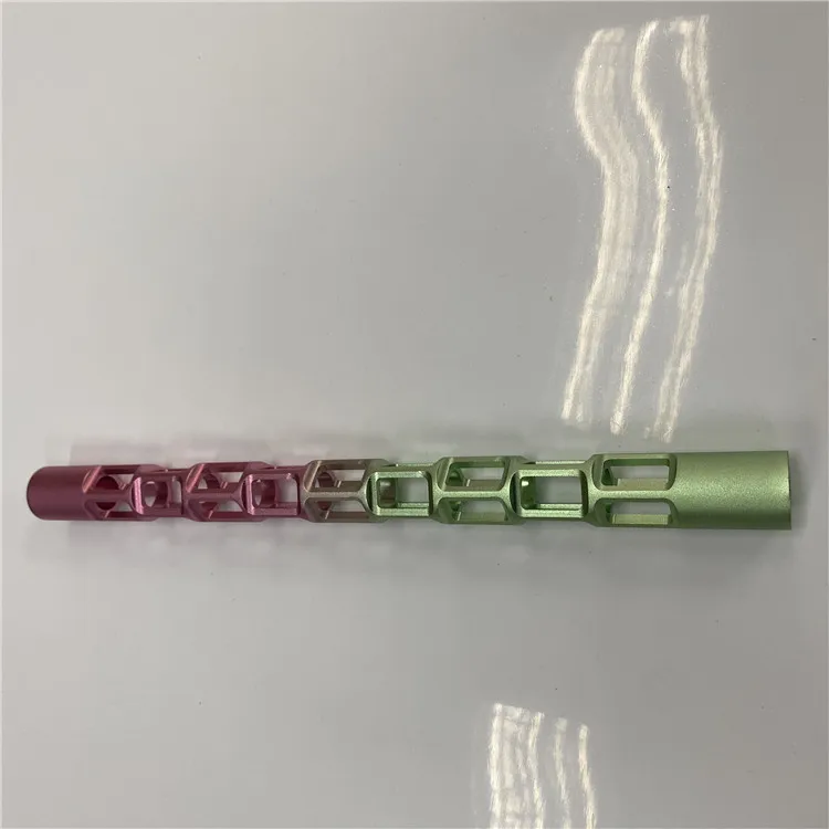 Chinese factory customized color alumina alloy stem tube CNC machining service