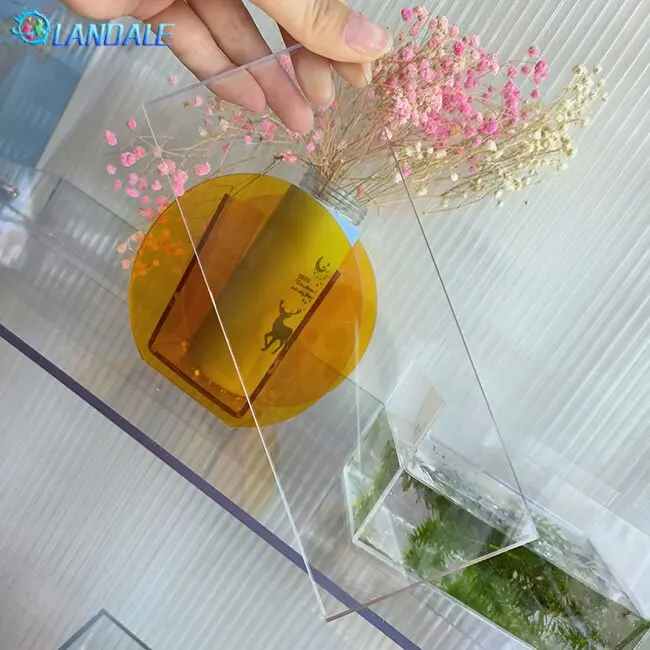 Transparent polycarbonate panel Highway barrier PC panel Outdoor canopy roof transparent panel