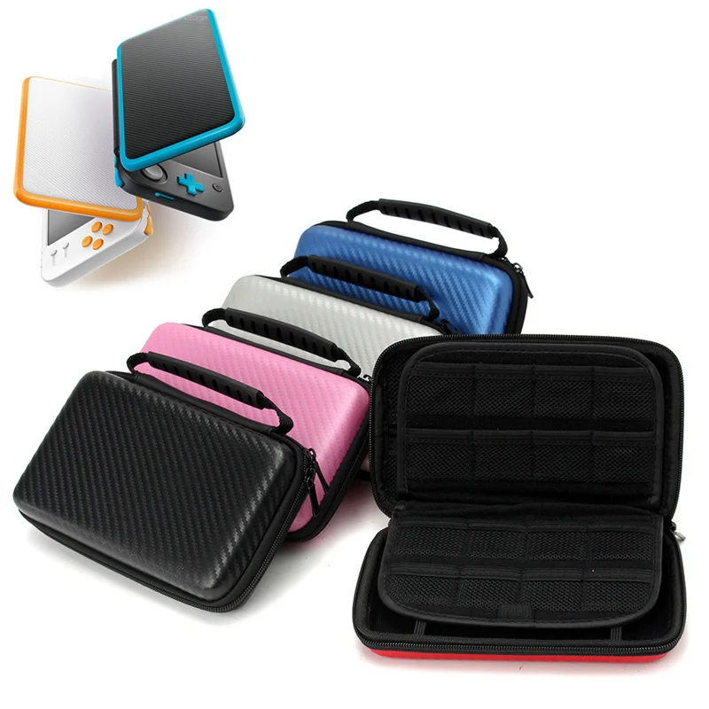 For Nintendo New 2DS XL Carrying Case Handle Bag Protective Storage Case Game Console Nintend 2DS Case
