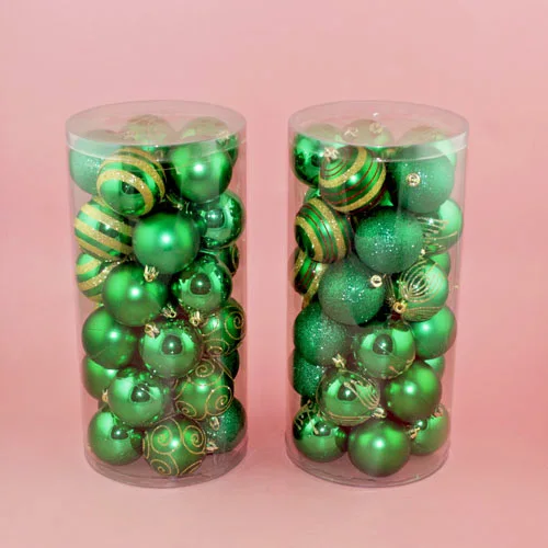 
Christmas tree ornaments Popular beautiful plastic ball 