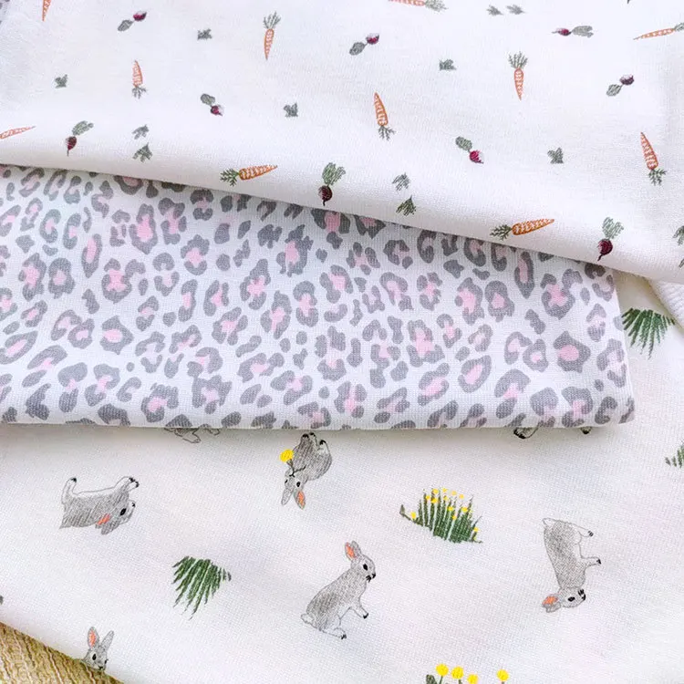 Beautiful Hot Sale 2023 Printing Baby Bamboo Cotton Bodysuit Short Sleeve Button Romper Summer unisex Clothes