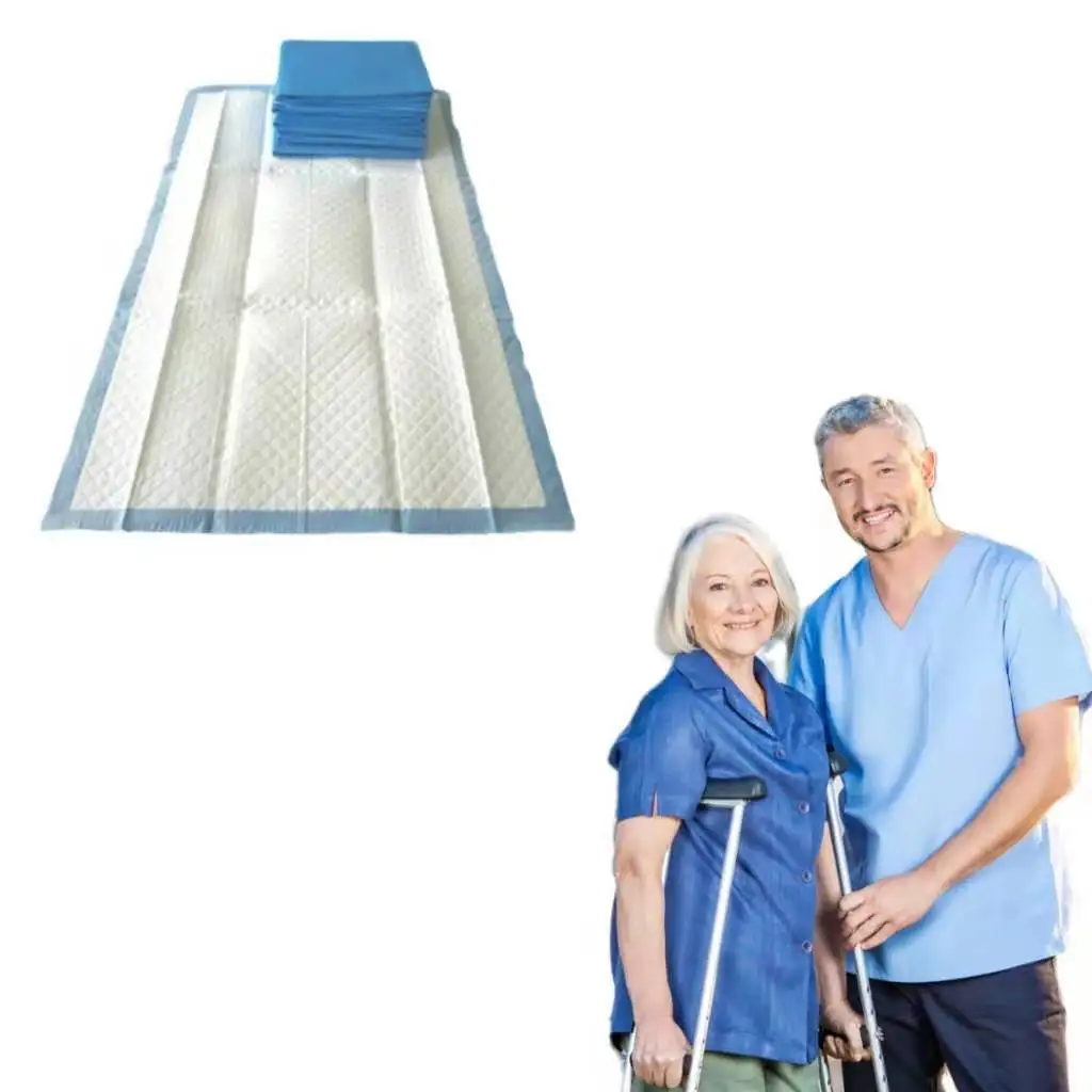 Впитывающая пеленка стационара и благоприятная для кожи одноразовая пеленка в взрослая забота абсорбирующие материалы