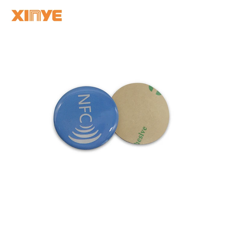 NFC в социальных сетях тег NXP-ntag213 чип RFID метки nfc эпоксидные бирки rfid Монета круглый метки