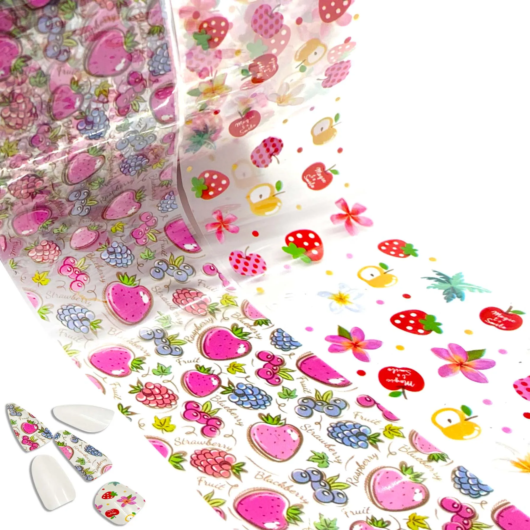 2022 New nail heat transfer film