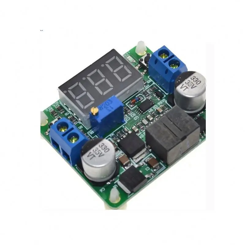 25 Вт повышающий понижающий преобразователь постоянного тока 5-25 В до 0,5-25 в 5 в 12 В Регулируемый понижающий модуль питания регулятор напряжения светодиодный вольтметр