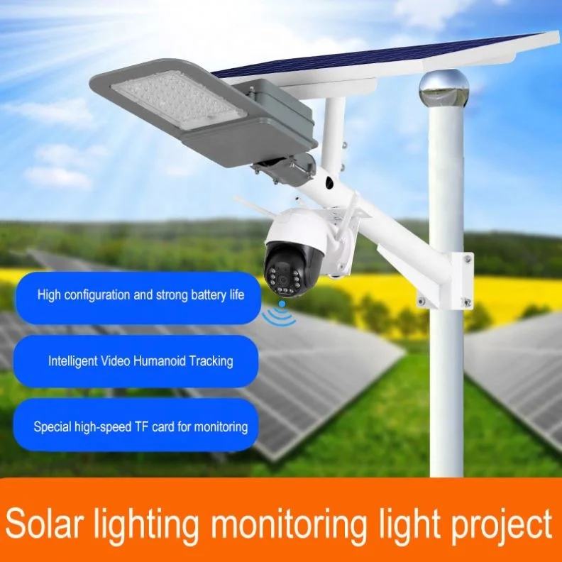 Shingel Ip65 Waterproof Dusk To Dawn Led Security Flood Lamp Remote Control 300w Solar Street Lights With Cctv Camera 4g Wifi
