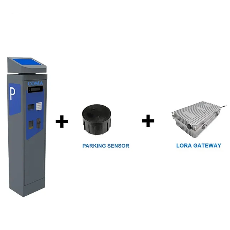 2023 Factory New Design On Street Solar Car Parking Meter Unattended Smart Parking Payment for On street parking