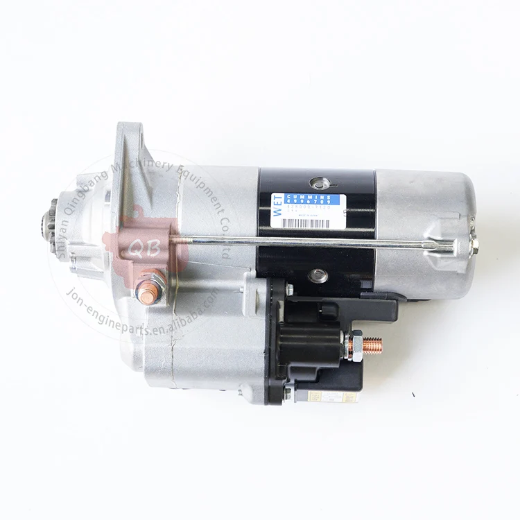 4996709 Cummins Engine 6BT5.9 QSB5.9 Starter Motor 428000-7120 motor starter 24V