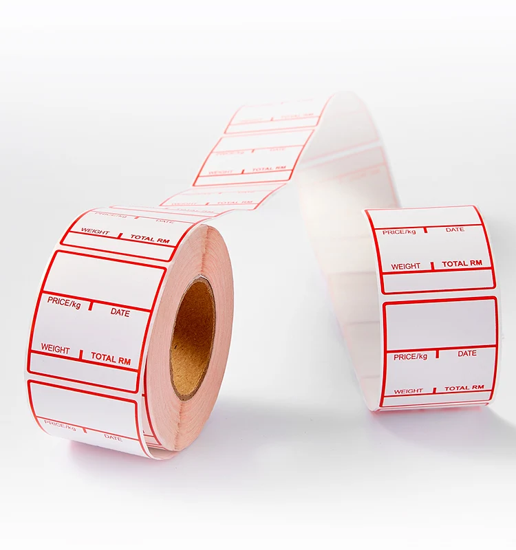 label roll sticker Material in Jumbo labels roll for Shipping Logistics Sticker Label
