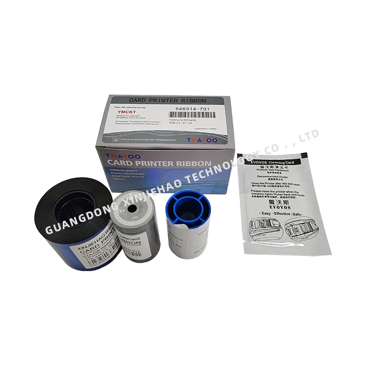 High Quality Compatible DATACARD 546314-701 YMCKT Ribbon For SP30Plus Card Printer