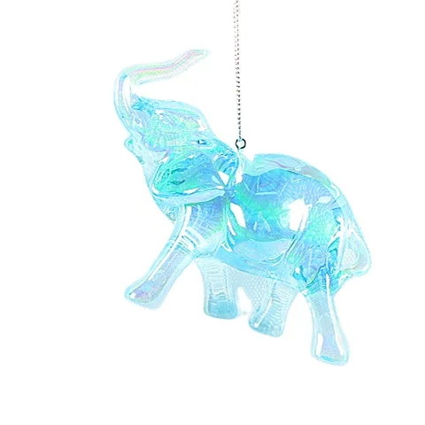 Christmas Plastic Elephant Ornament