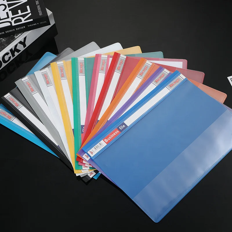 A4 conference canvas folder buisiness plastic hanging organiser  personalized hanging file planner custom folders with logo