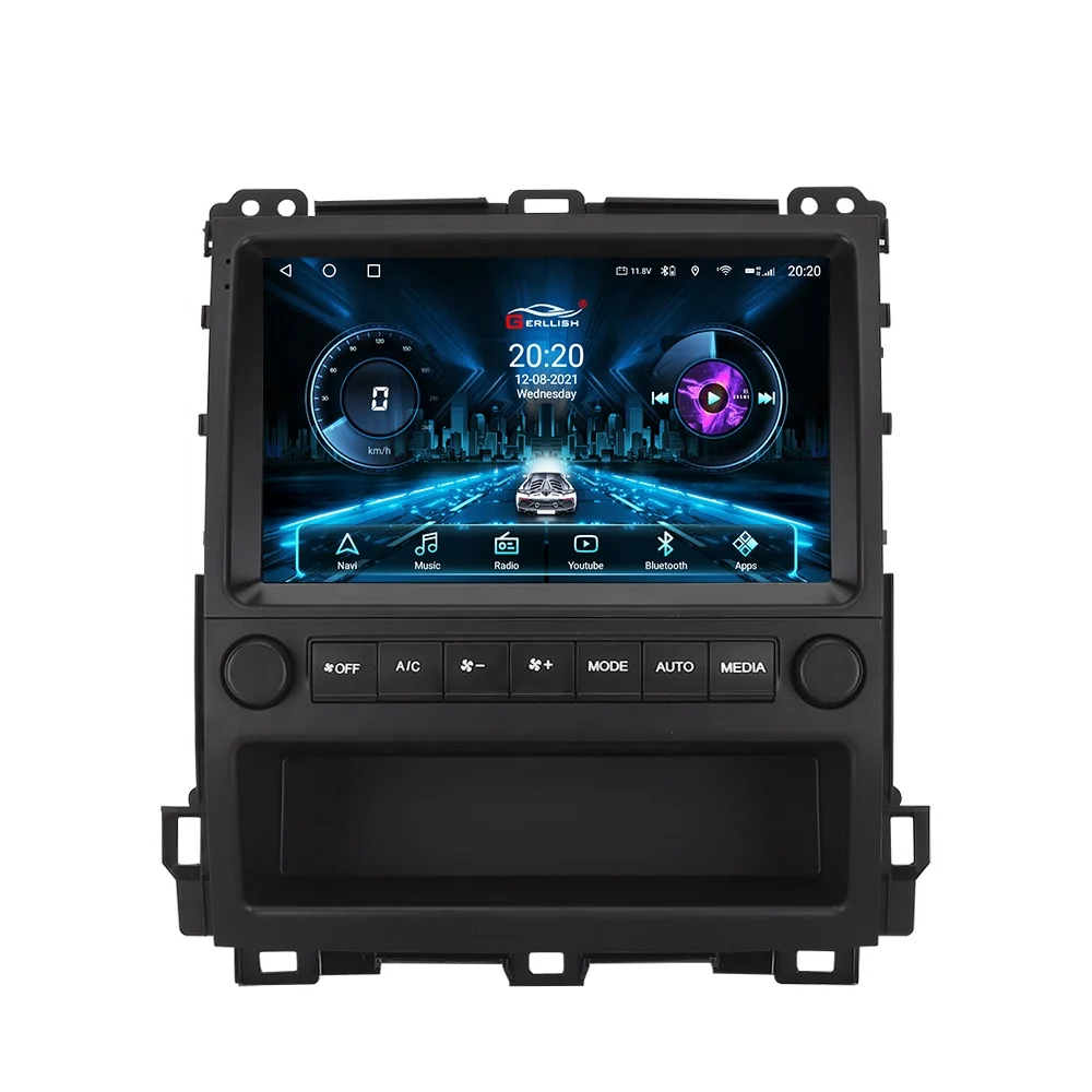 android car touch screen radio DVD player with  WIFI 4G for Toyota Land Cruiser Prado Lexus GX470 GX 470 J120 2002-2009