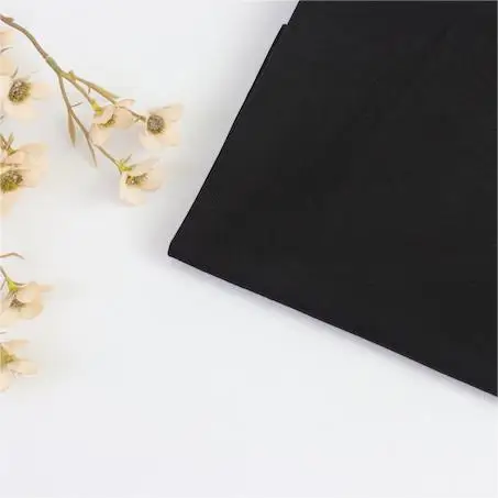 The Lasted 300g Thick Jeanette Fine Combed DTY 95% Polyester 5% Spandex Double Knitted Fabric