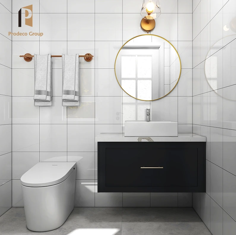 Ceramic Basin Bathroom Vanity Hand Wash Countertop Custom Bathroom Vanity With Sink Modern Bathroom Vanities