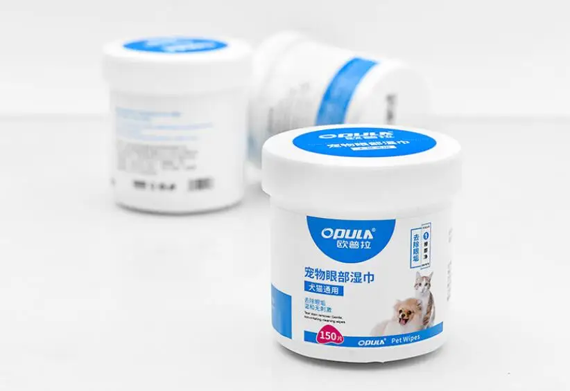 Cleaning Wipes High Effective Pet Deodorizing Wipes Pet Cleaning & Grooming Products Cleaning Tissue Pet Tear Stain for Cats
