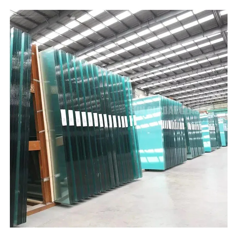 2 3 4 5 6mm 8 10mm 12mm 15mm 19 mm Tempered Glass Plain White Colorless Clear Float Glass Toughened Tempered Laminated Glass