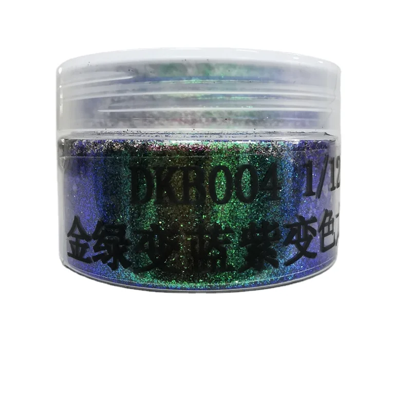 Chameleon nail highlight PET glitter powder chunse