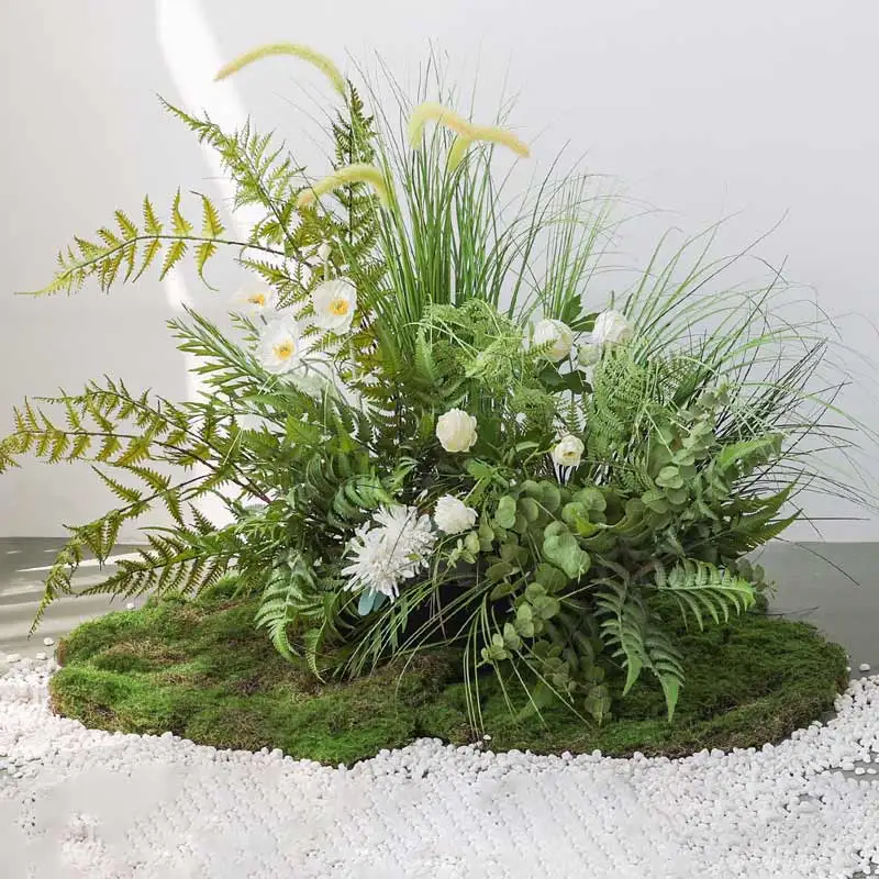Greenery Garden Ornament Indoor Landscaping Decking Artificial Plants For Decorative Home Decor