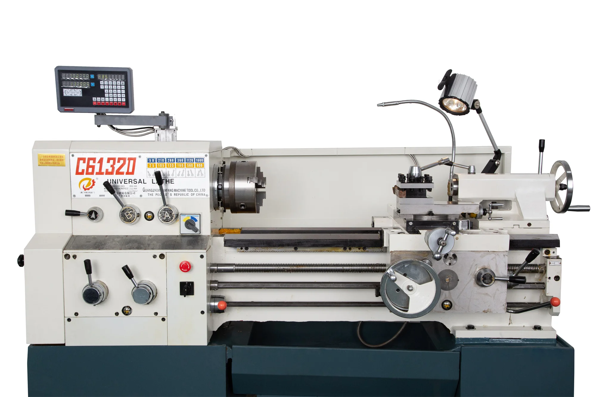 Wholesale Professional  C6132D Lathe  Width Of Bed Guide Rail 320Mm   Mini Metal Bench Lathe Lathe Or Milling Machine Usa