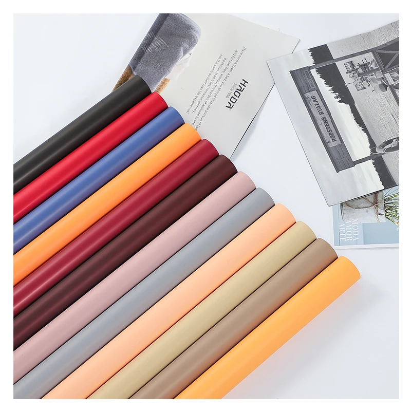 Newest 100%Waterproof Korea Style Flower Wrapping Paper Bouquet Wrap Paper