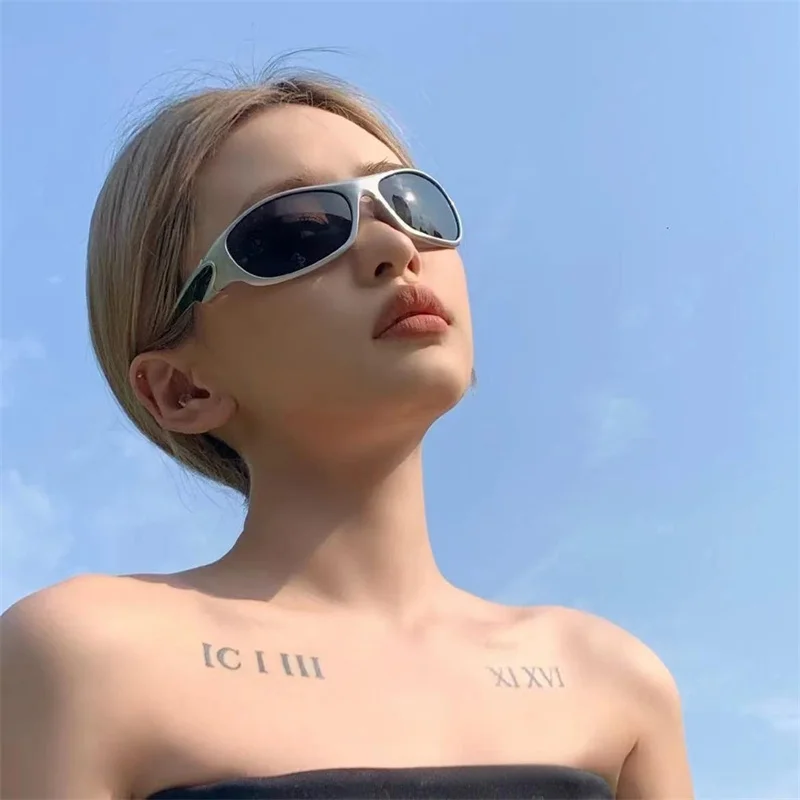 Personality Punk Modern Frame Green Club Master Glasses Computer Glasses Factory Wholesale Women Men