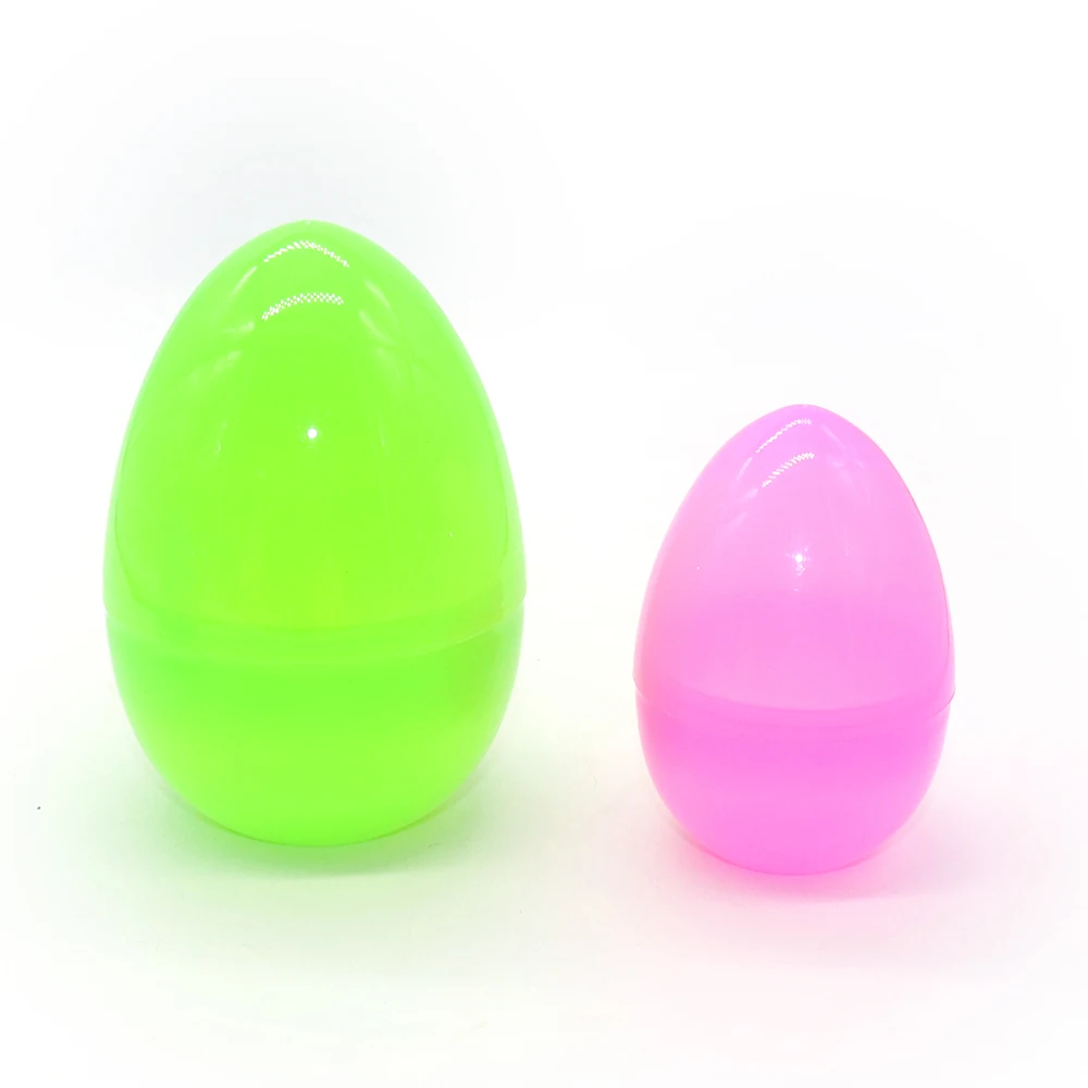 Wholesale colorful plastic promotional toys surprise egg capsule