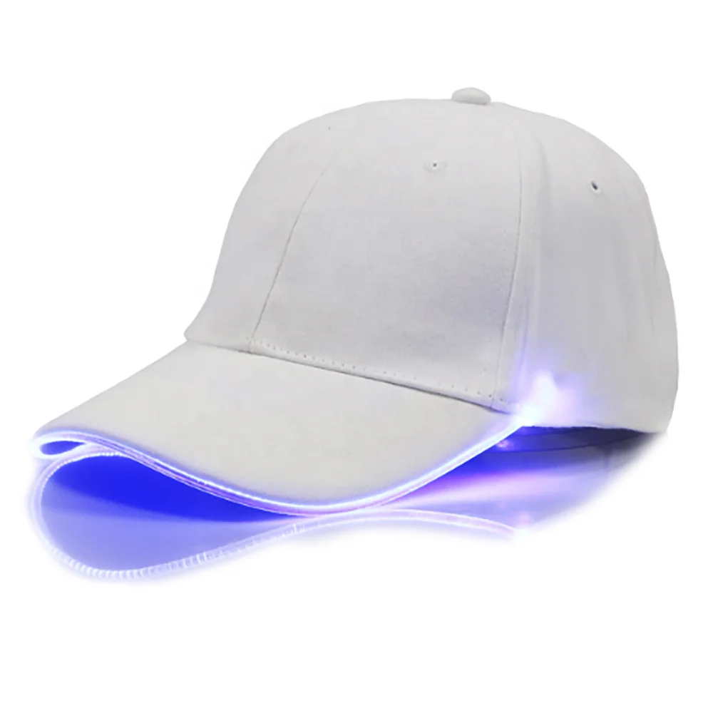 Sell well white pride led light baseball cap