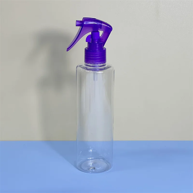 Mini custom plastic white bottles with plastic spray nozzle pump trigger plastic sprayer 20/410 24/410 28/410