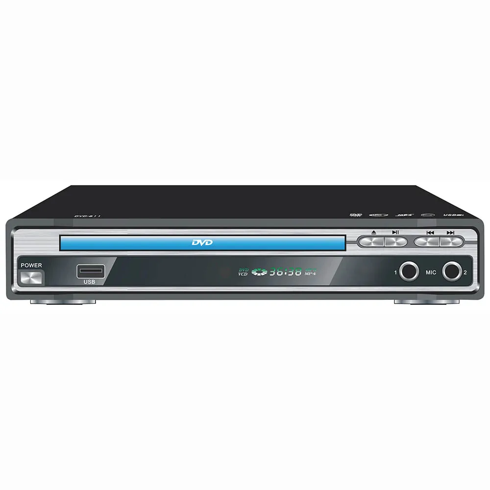 Karaoke dvd player with cheap price mini dvd player with usb port copying function with remote control