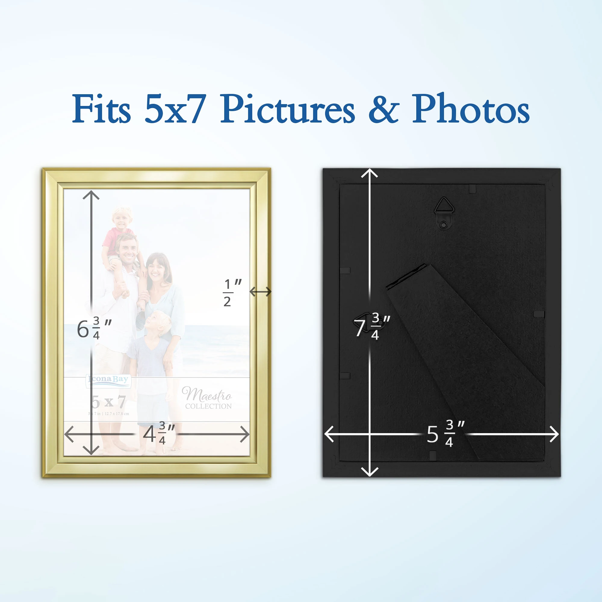 Оптовая продажа высококачественные фоторамки под заказ Ps 8x10 Золотая фоторамка для дома