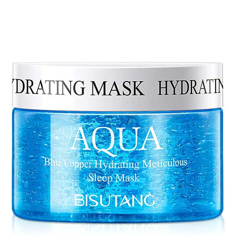 Deep Moisturizing Nourishing Sleeping Face Mask Copper Peptide Skin Care Mask Brightening Whiting No-Wash Daily Facial Care Mask