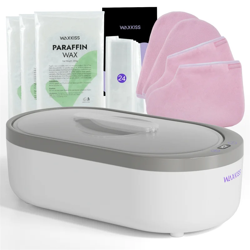 2000ml Volume Paraffin Wax Heater Kit Customize Logo Paraffin Bath Wax Warmer Set For Paraffin Spa Pedicure Hand And Foot