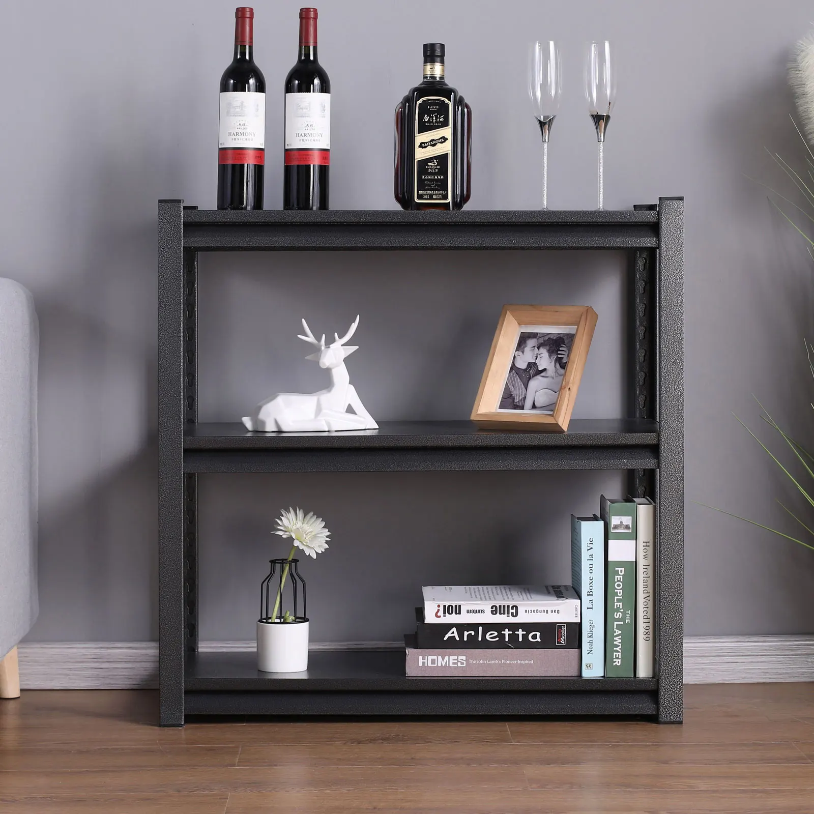 Горячая Супер практичная полка для растений из нержавеющей стали и кухонная полка