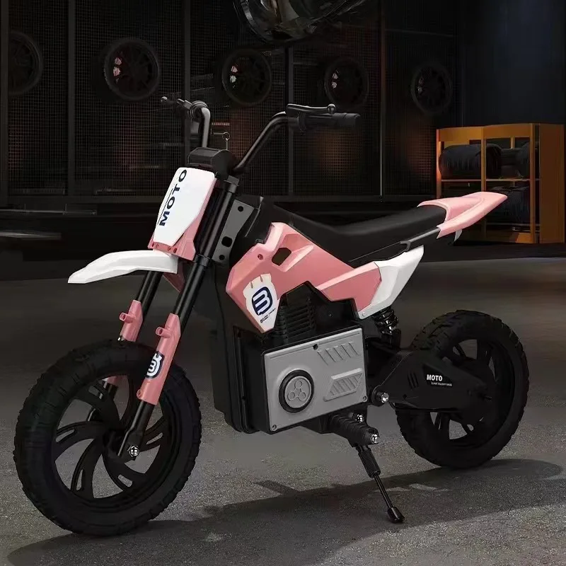 24v Battery 16km/h High Speed Motor Kids Electric Motorcycle Motorbikes For Children 7 To 13 Years With Pneumatic tires