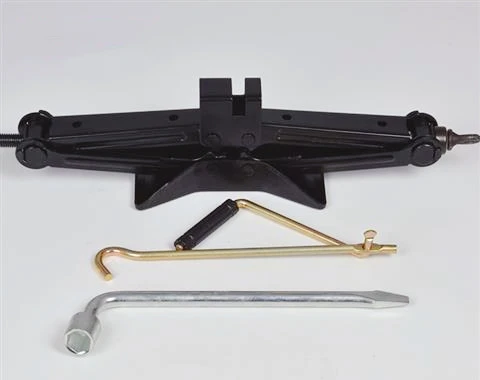 1.5 Ton red or black low profile light duty manual hand car scissor jack and scissor jack ratchet