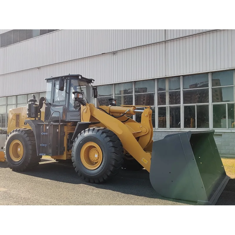 High Efficiency ZL50NC Front End Loader 5ton Loader Compactor