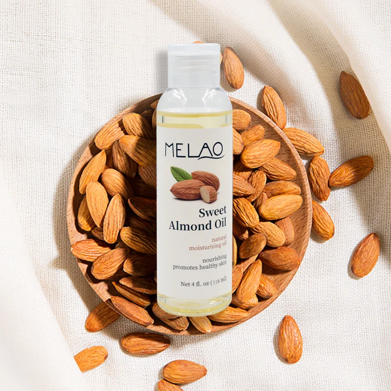 MELAO In Stock Hot Selling 100% Wholesale Sweat Almond Oil Skin Body Care Pure Avocado Oil 118 ml Cold Pressed Oil For Hair