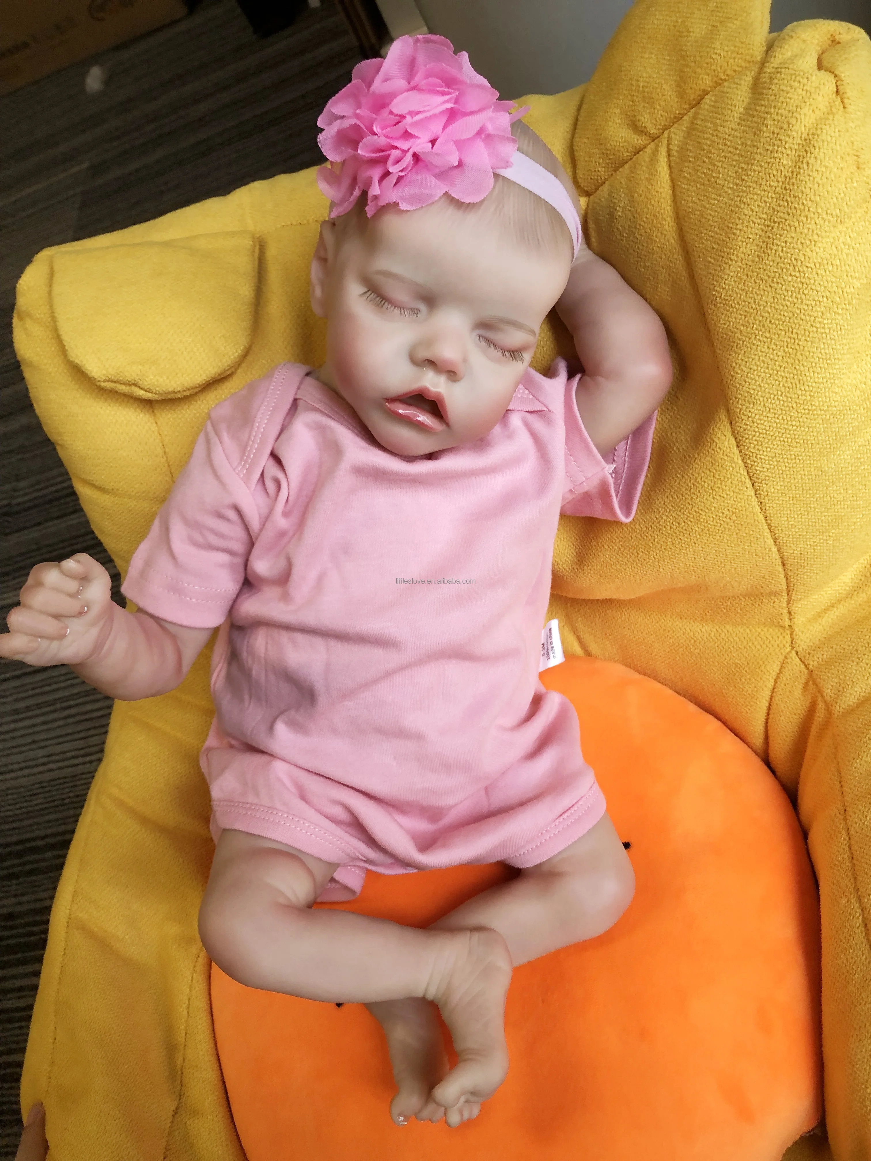 18inch Bebe Reborn Kit Reborn Baby Dolls Twin A Molds Vinyl Painted Newborn Dolls Real Soft Touch