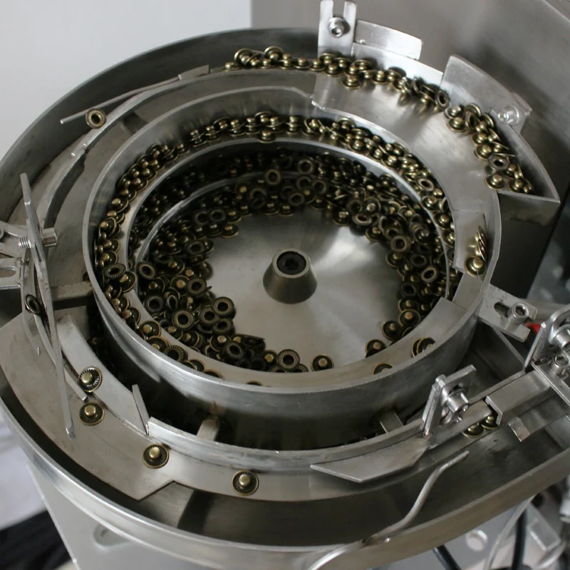 Full automatic multifunction plastic/metal snap buttons press machine