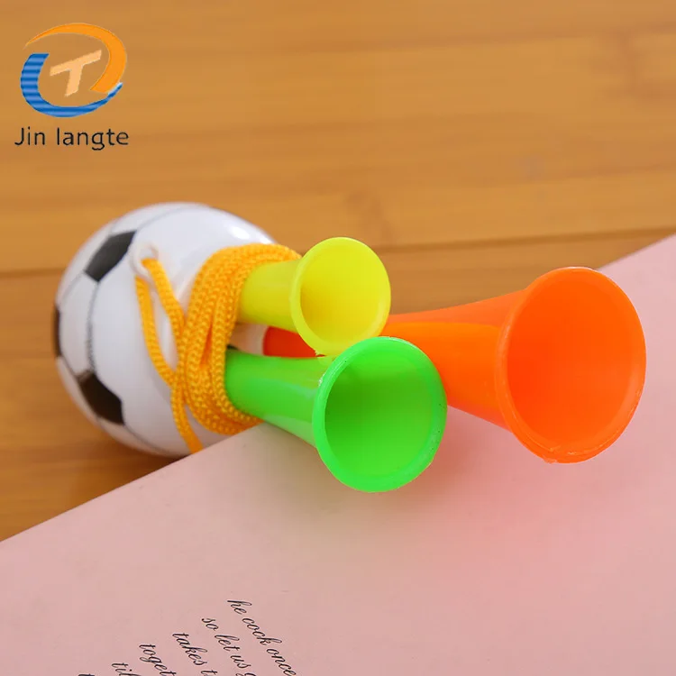
Cheap Mini Vuvuzela Football Whistle Toy Cheerleading Refueling Props Kid Trumpet 