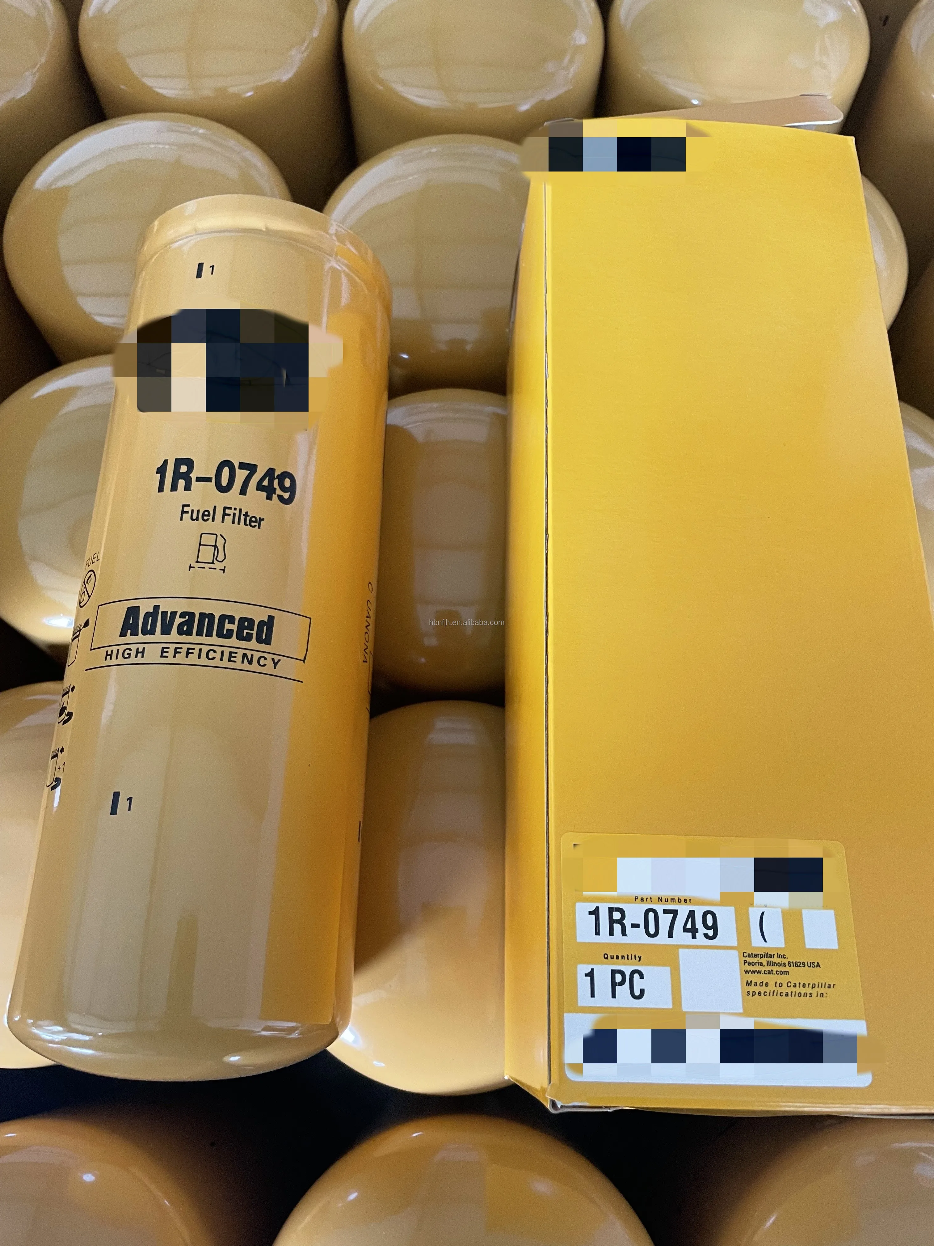 1R-0749 1290372 1R0749 89002386 BF7587 H175WK машинный элемент масляного фильтра Топливный фильтр для экскаватора
