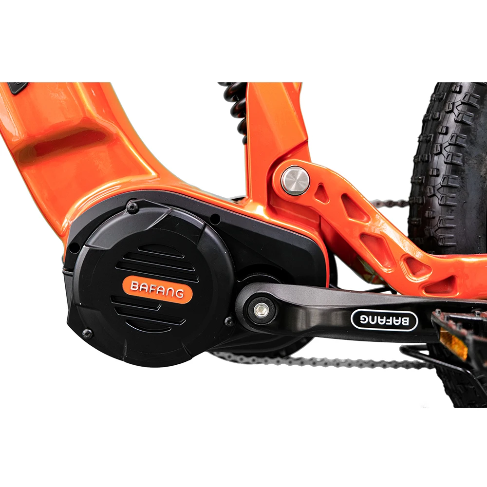 Bafang M620 1000w ebike frame full suspension electric mountain bike alloy ebike with mid motor