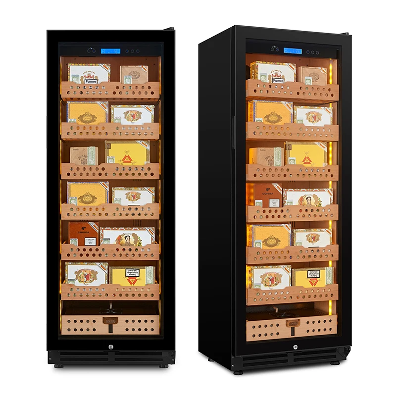 JiuFu new air cigar humidor cabinet modern thermoelectric humidor temperature controlled cigar humidor