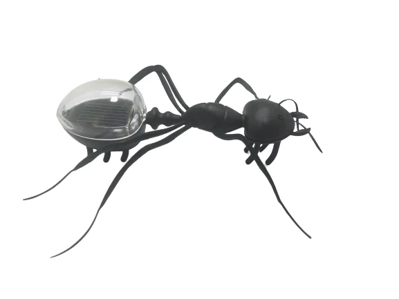 Plastic prank joke trickery simulation animal model kids early education solar power ant insect toy
