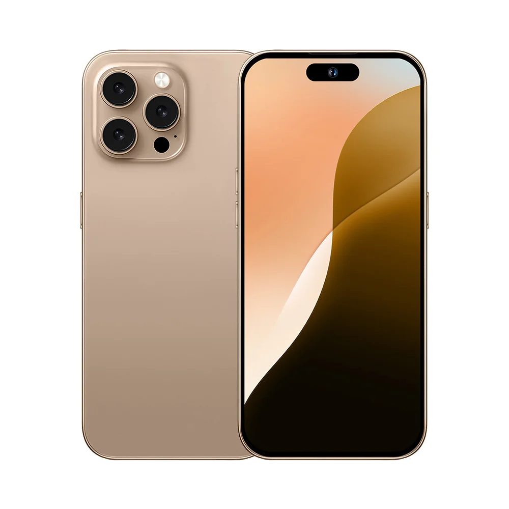 OEM 2024 New Product I16 Pro Max 5G Smartphone 16GB+1TB Full LCD Screen ChatGPT4.5 English Language LTE & CDMA Cellular