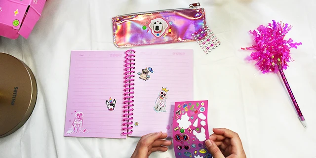 2023 Children makeup Chinese factory D.I.Y Educational Drawing Notebook Diy Secret Book art book Toys