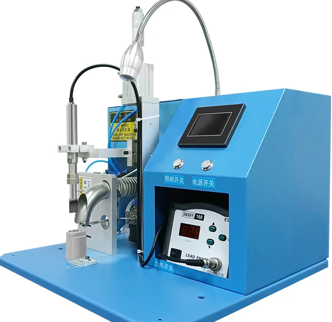 Door to door service ,  Semi automatic soldering machine for USB  cable,semi soldering machine
